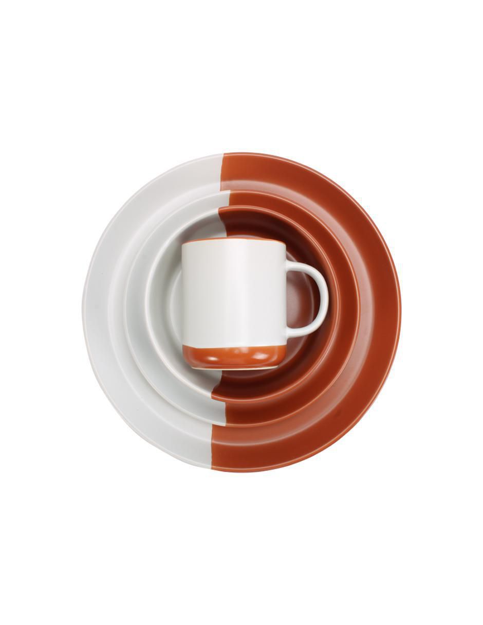 Vajilla cerrada mesa de porcelana para 4 personas 4