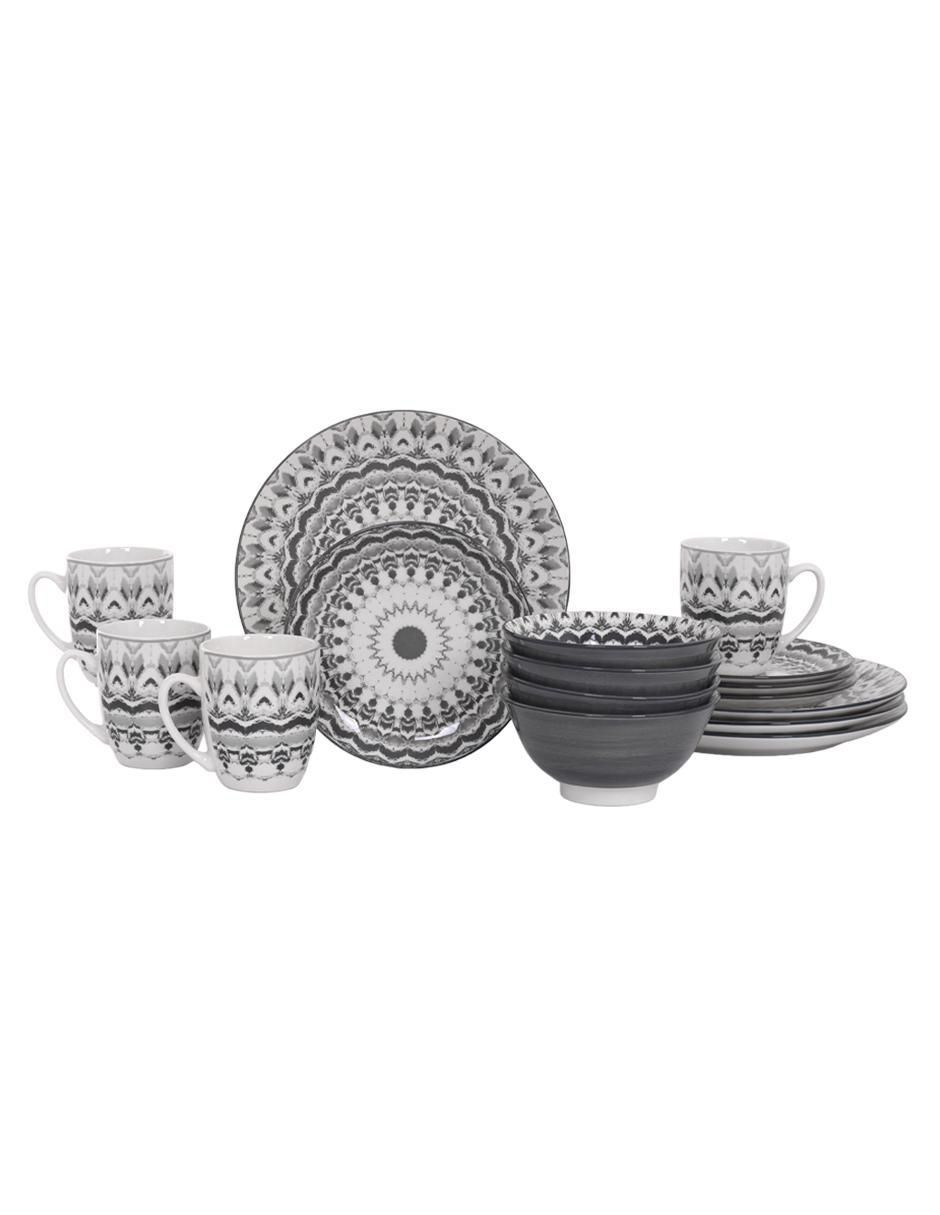 Vajilla cerrada mesa de porcelana para 4 personas Vajilla cerrada mesa de porcelana para 4 personas