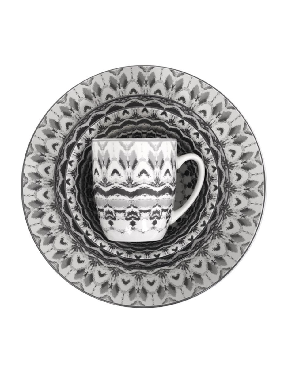 Vajilla cerrada mesa de porcelana para 4 personas 4
