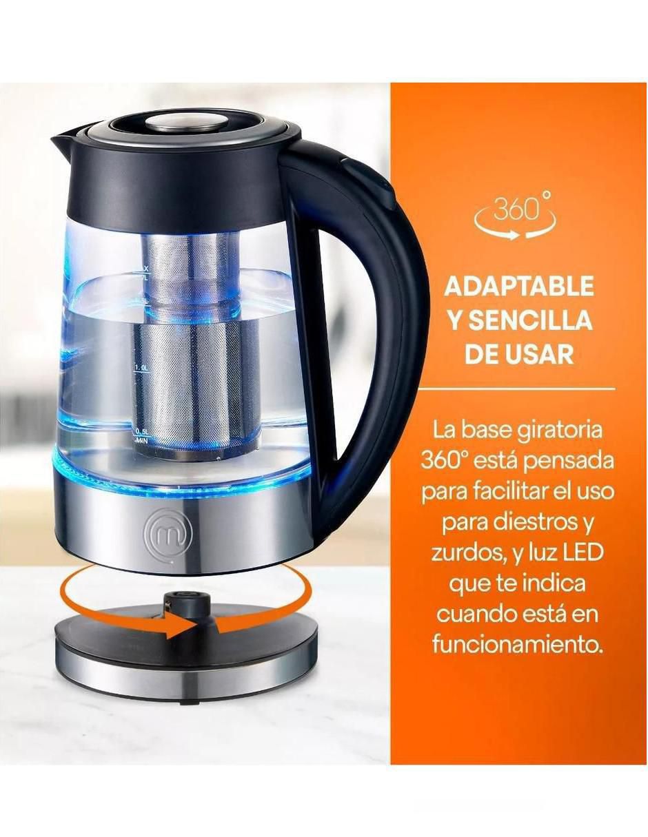 Tetera eléctrica de acero inoxidable 3