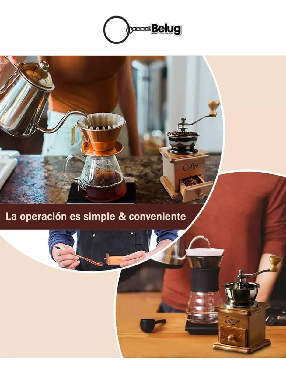 Molino para café de metal 3