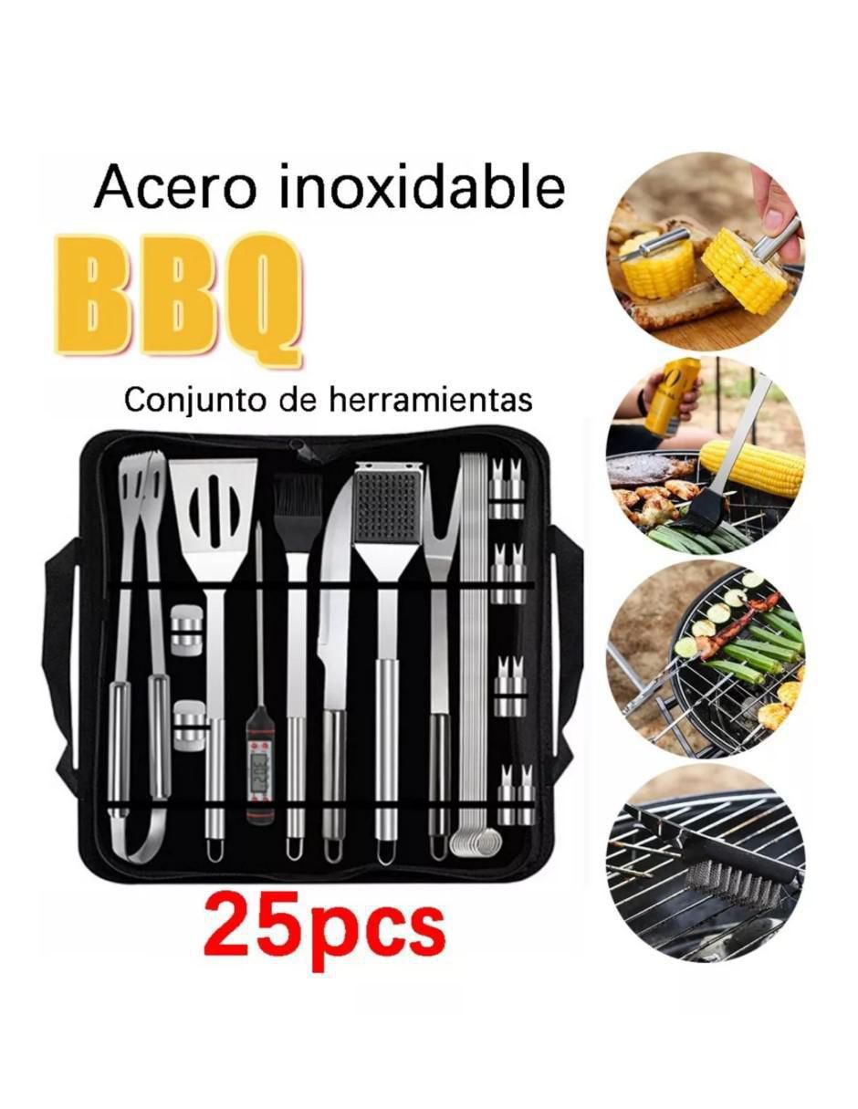 Set utensilios de acero inoxidable 4