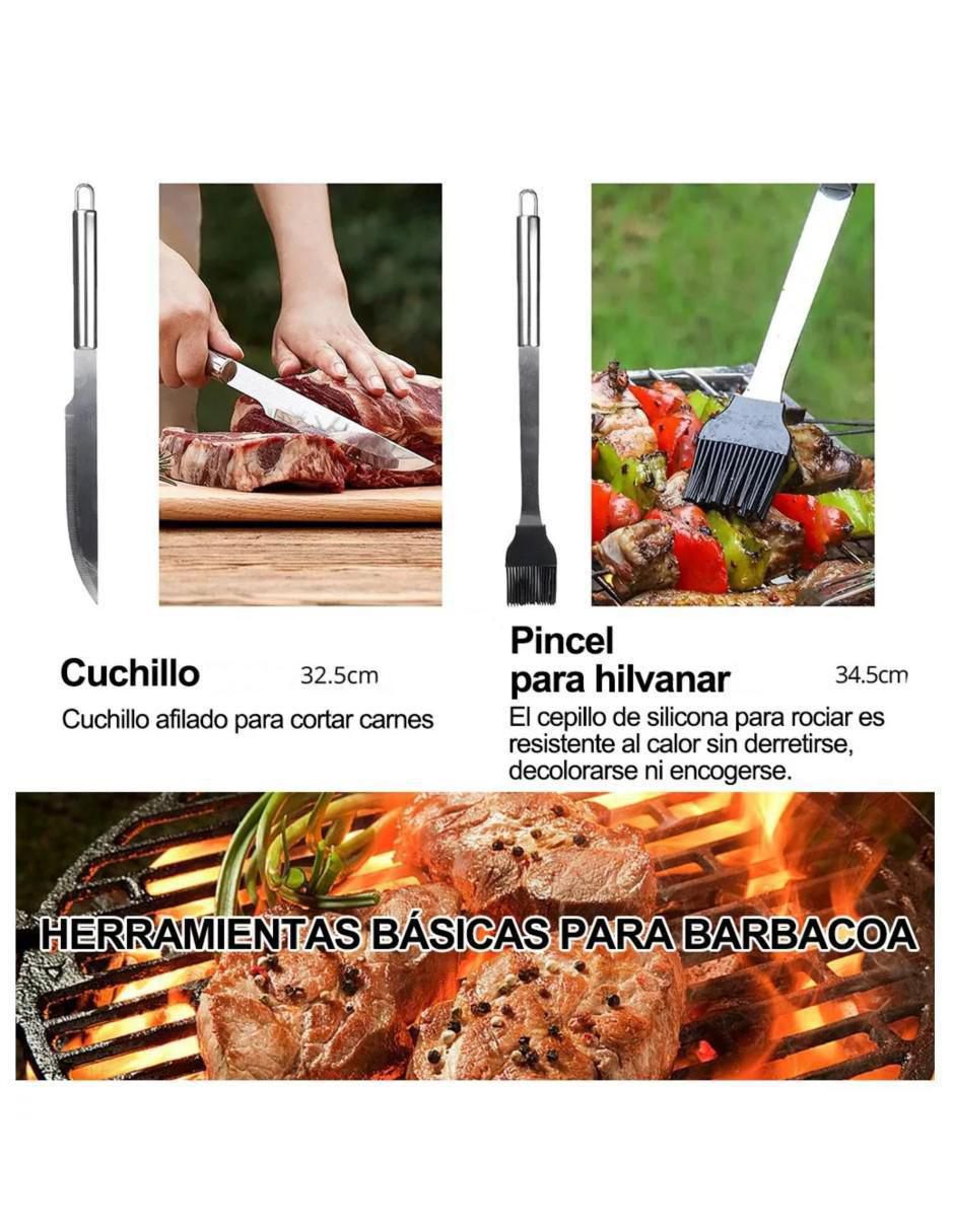 Set utensilios de acero inoxidable 3