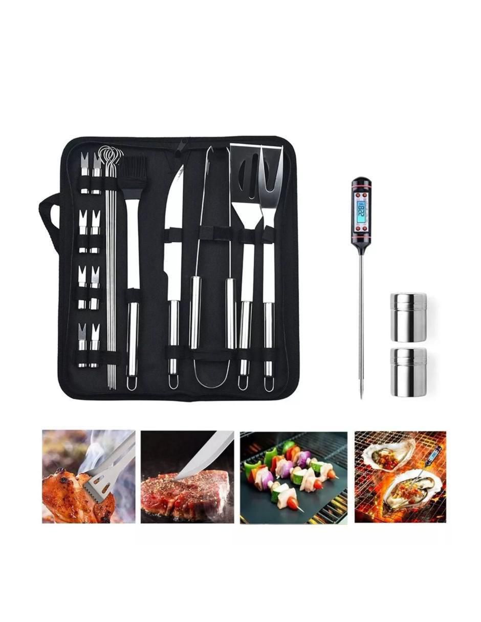 Set utensilios de acero inoxidable 4