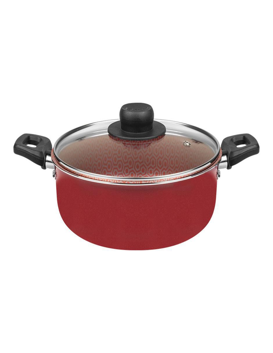 Batería de cocina de aluminio antiadherente sin PFOA 7 piezas 2