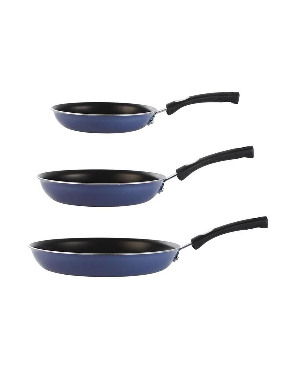 Set de sartenes Porcelanizados de aluminio 3 piezas 2