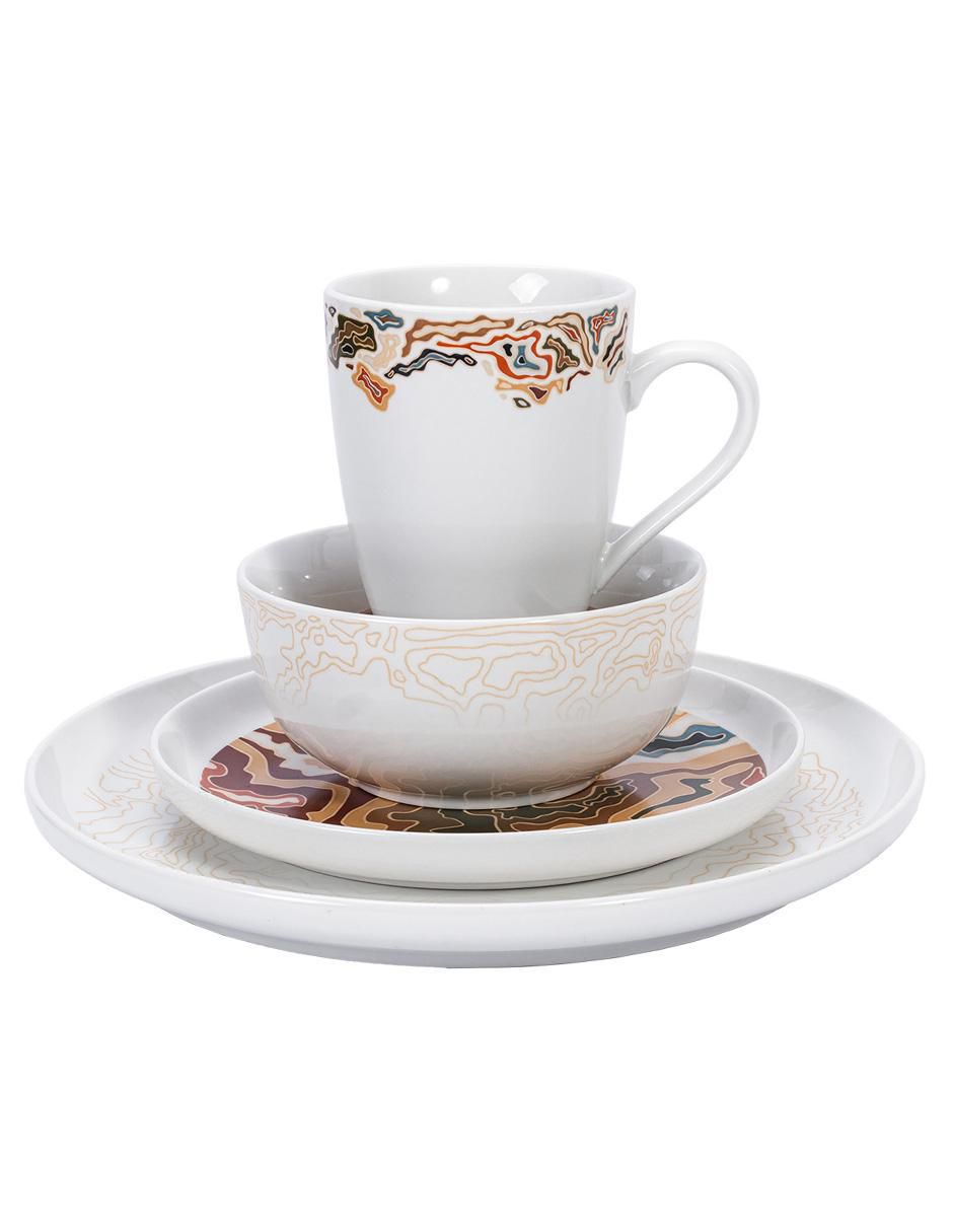 Vajilla cerrada chartes de porcelana para 4 personas 2