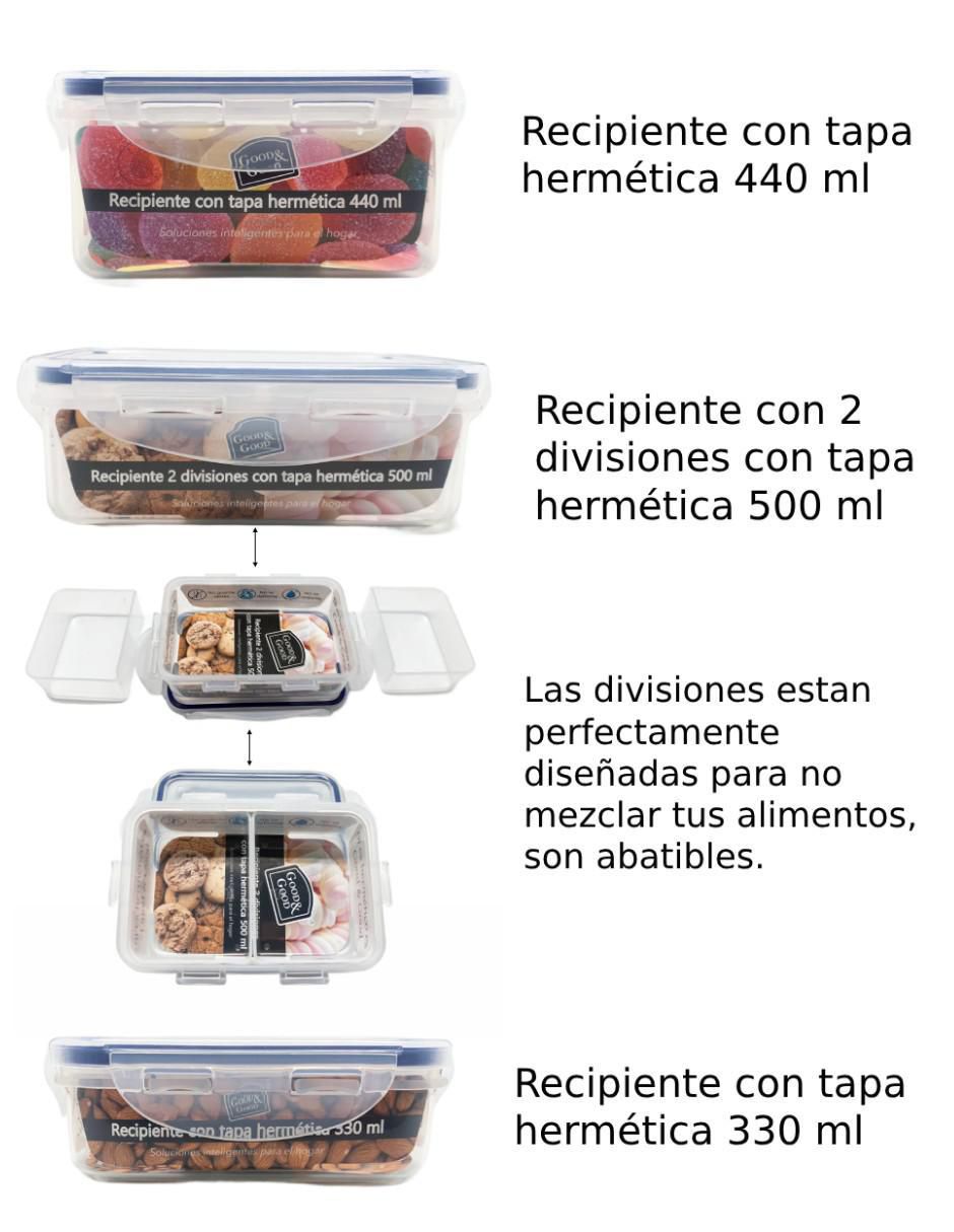 Set contenedores 9 piezas 2