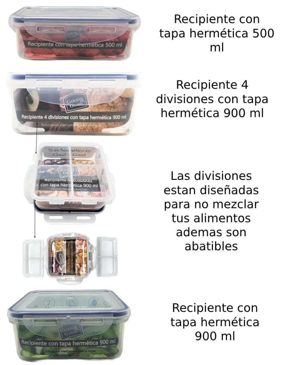 Set contenedores 9 piezas 3
