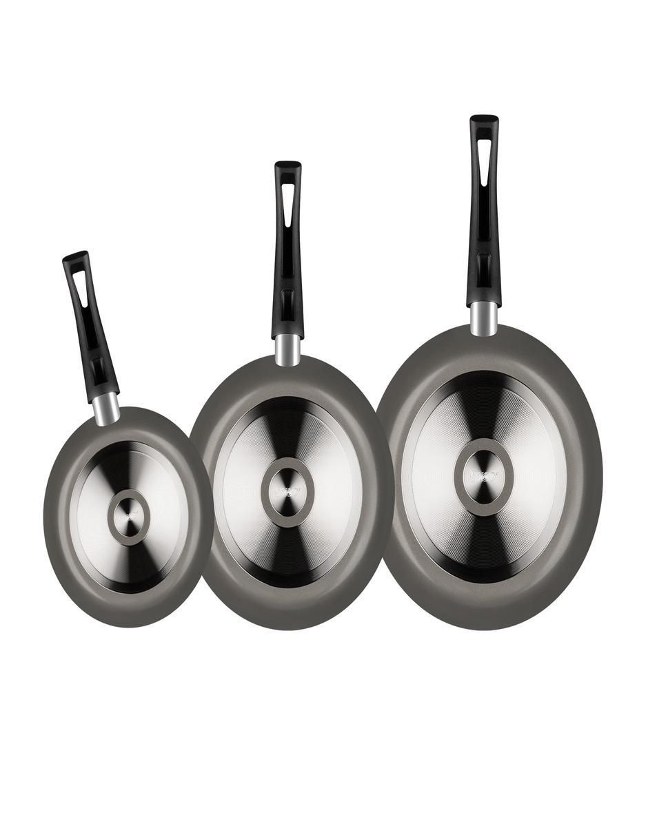 Set de sartenes de aluminio 3 piezas 2