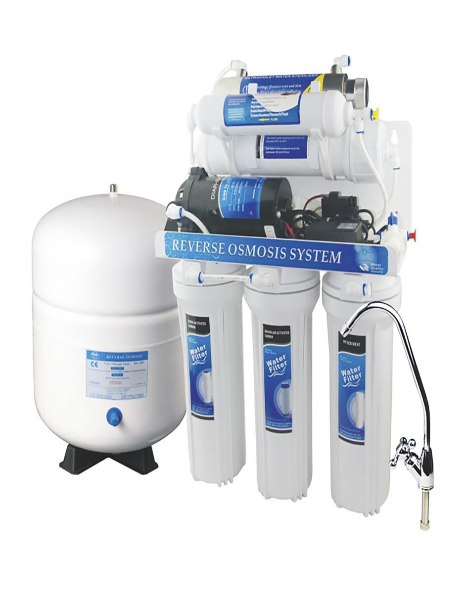 Filtro purificador de agua 6 etapas UV