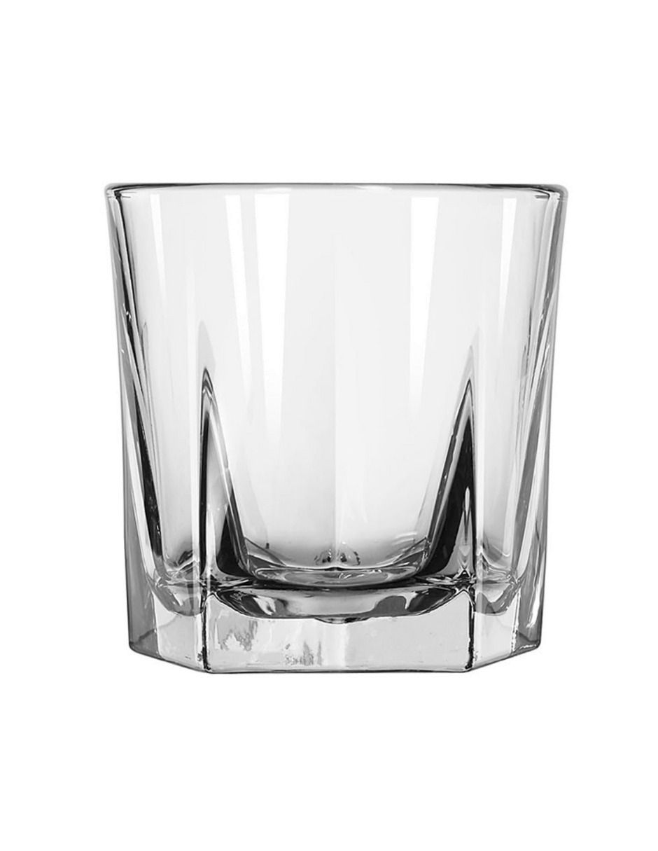 Set vaso old fashion Natura de vidrio con 6 piezas