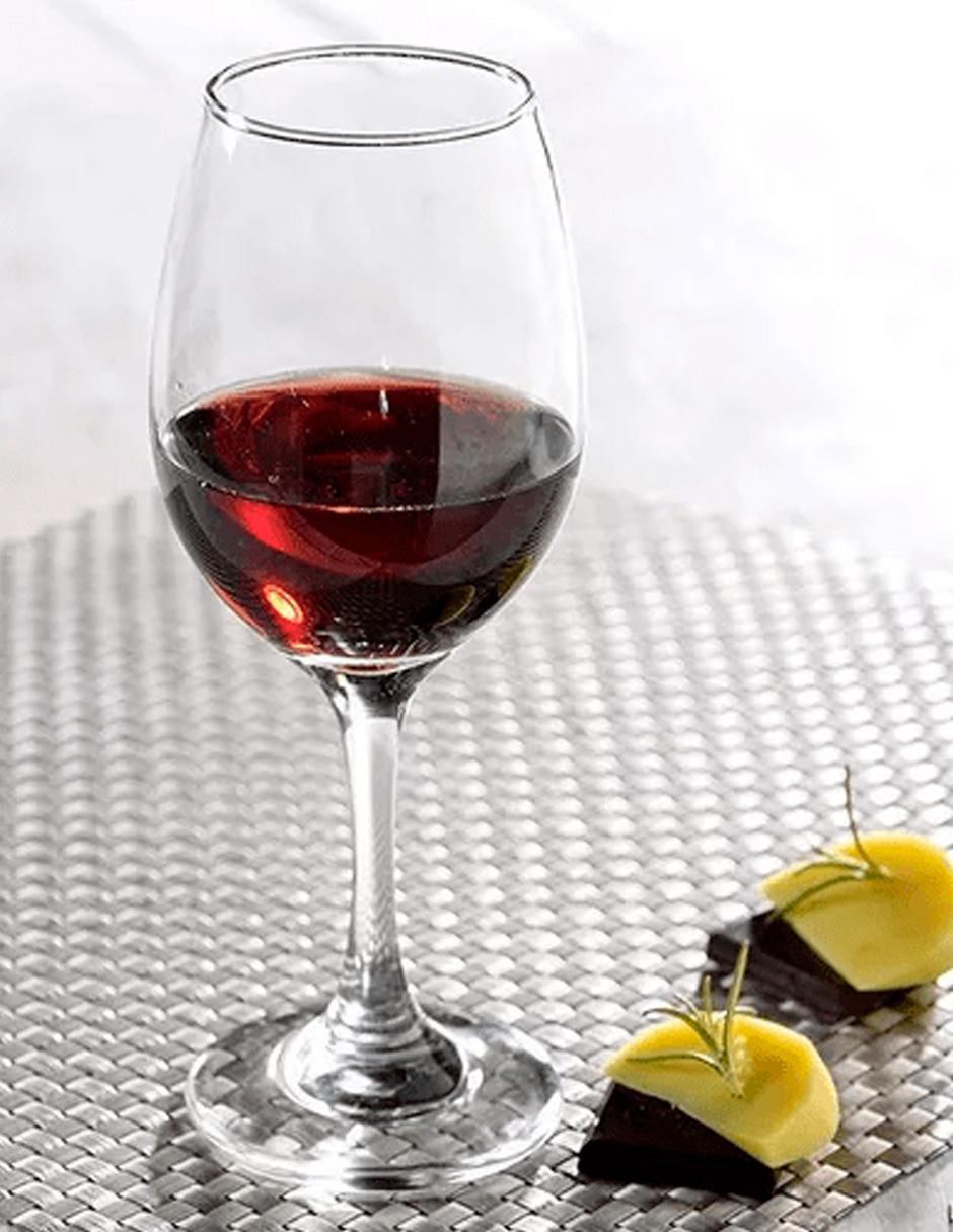 Set de copas para vino de vidrio 4