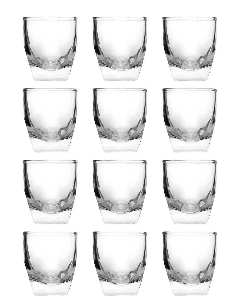 Set vaso Doble Pack Groove de vidrio con 12 piezas 1