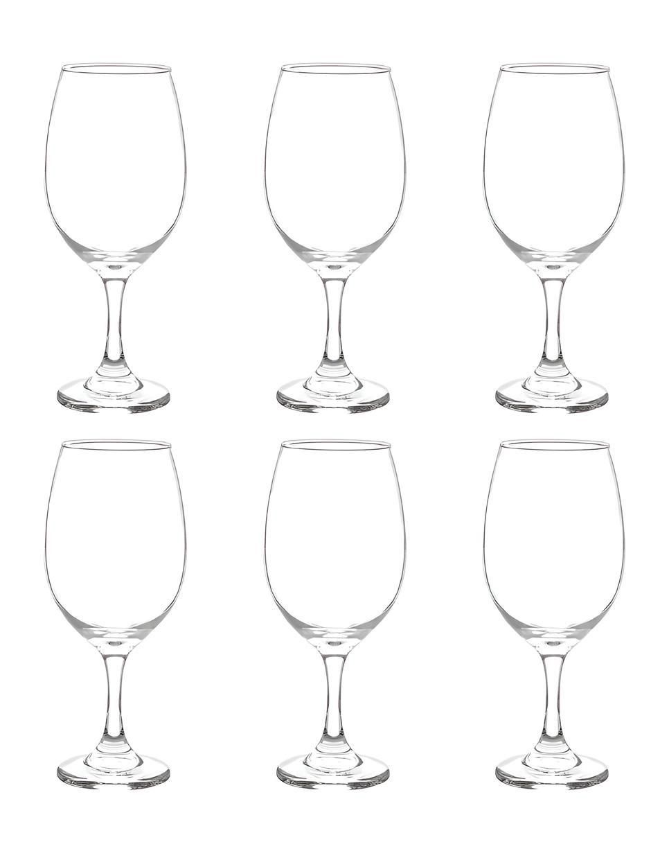 Set de copas para vino Premier de vidrio Set de copas para vino Premier de vidrio