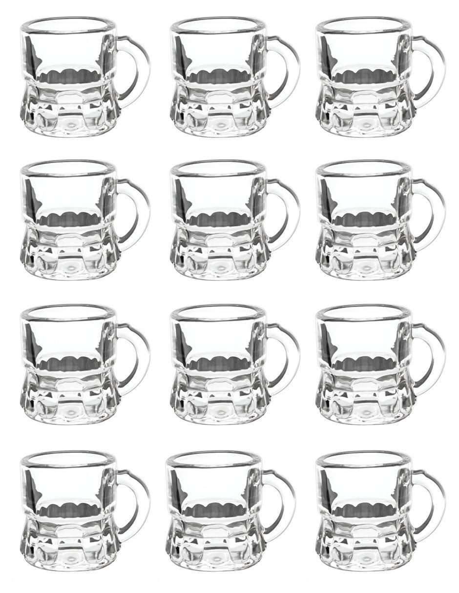 Set vaso Doble Pack de vidrio con 12 piezas