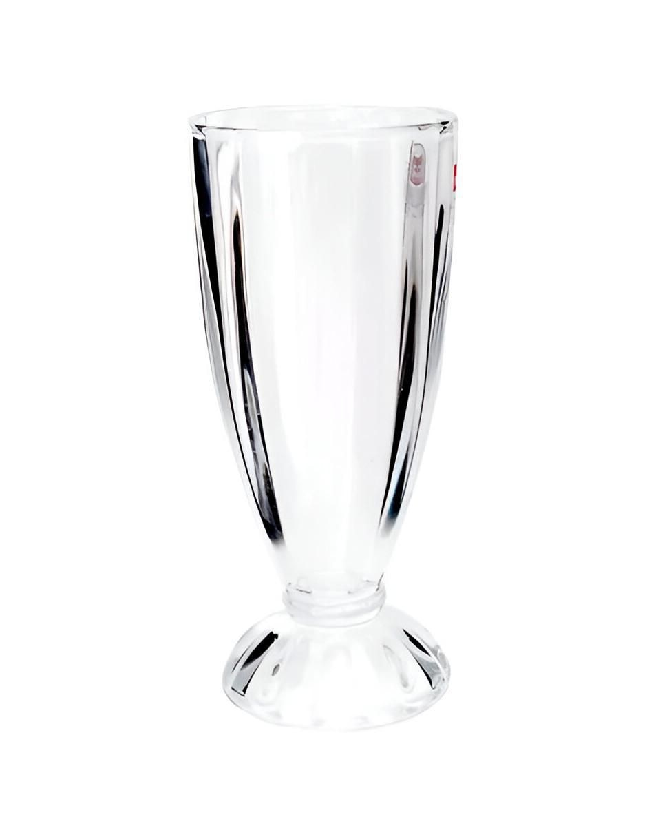 Set de copas para malteada de vidrio 3