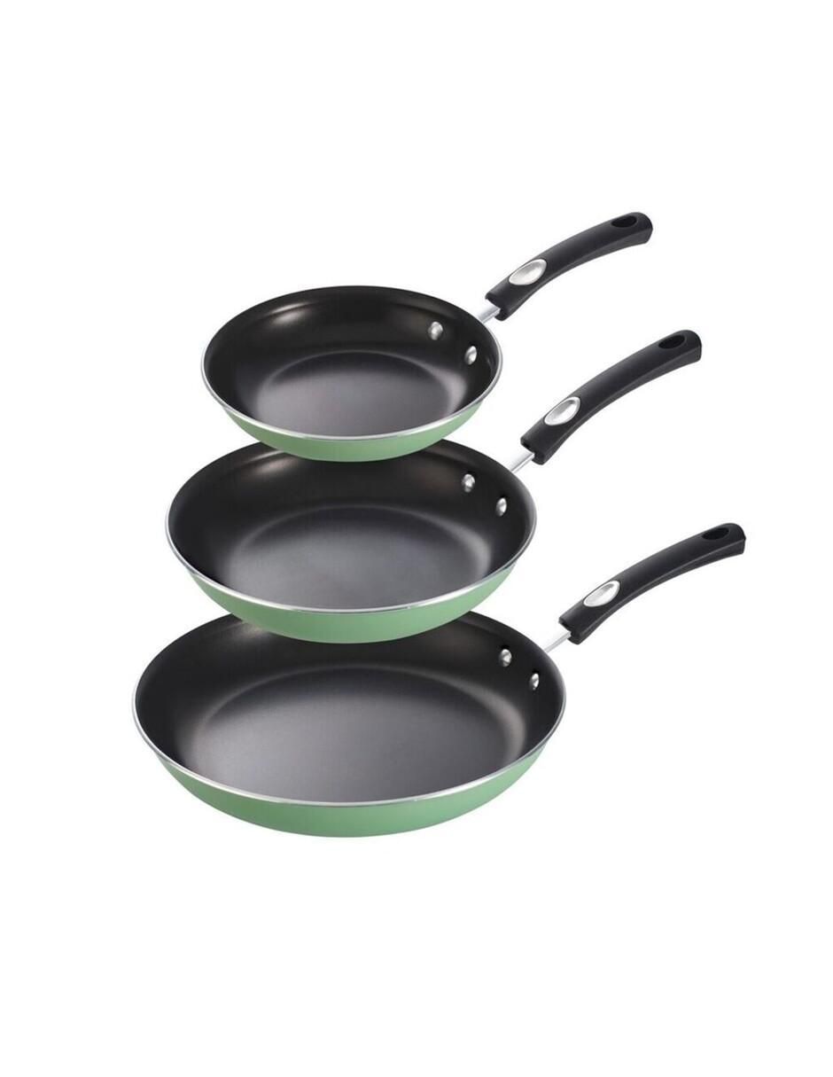 Set de sartenes Esmalte porcelanizado de aluminio 3 piezas 2