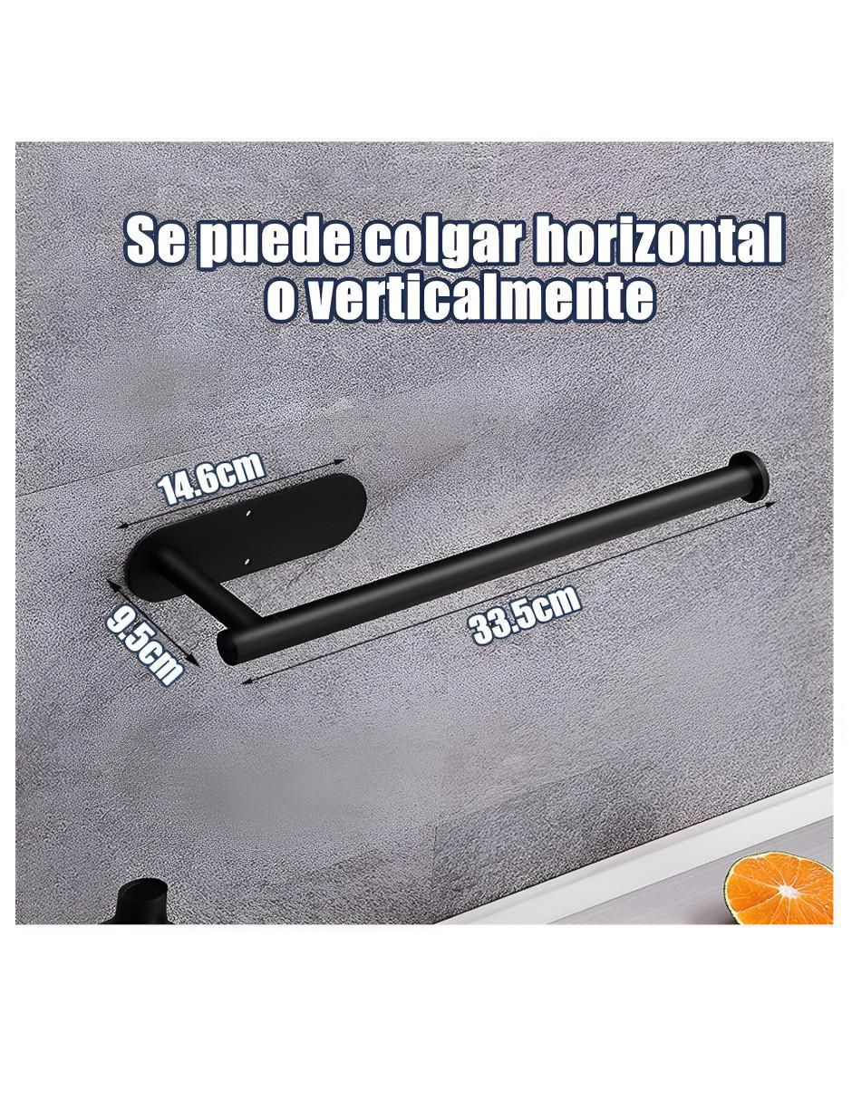 Portarrollos de acero inoxidable 1 rollo 5