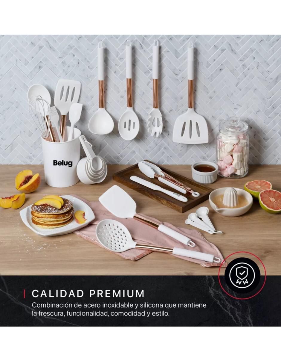 Set utensilios de silicón 3