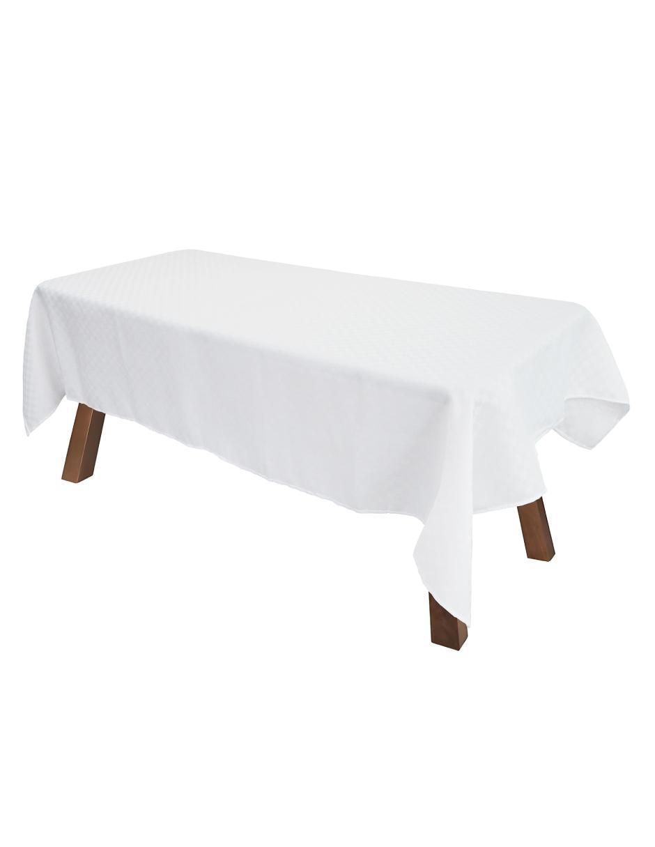 Mantel individual rectangular de poliéster