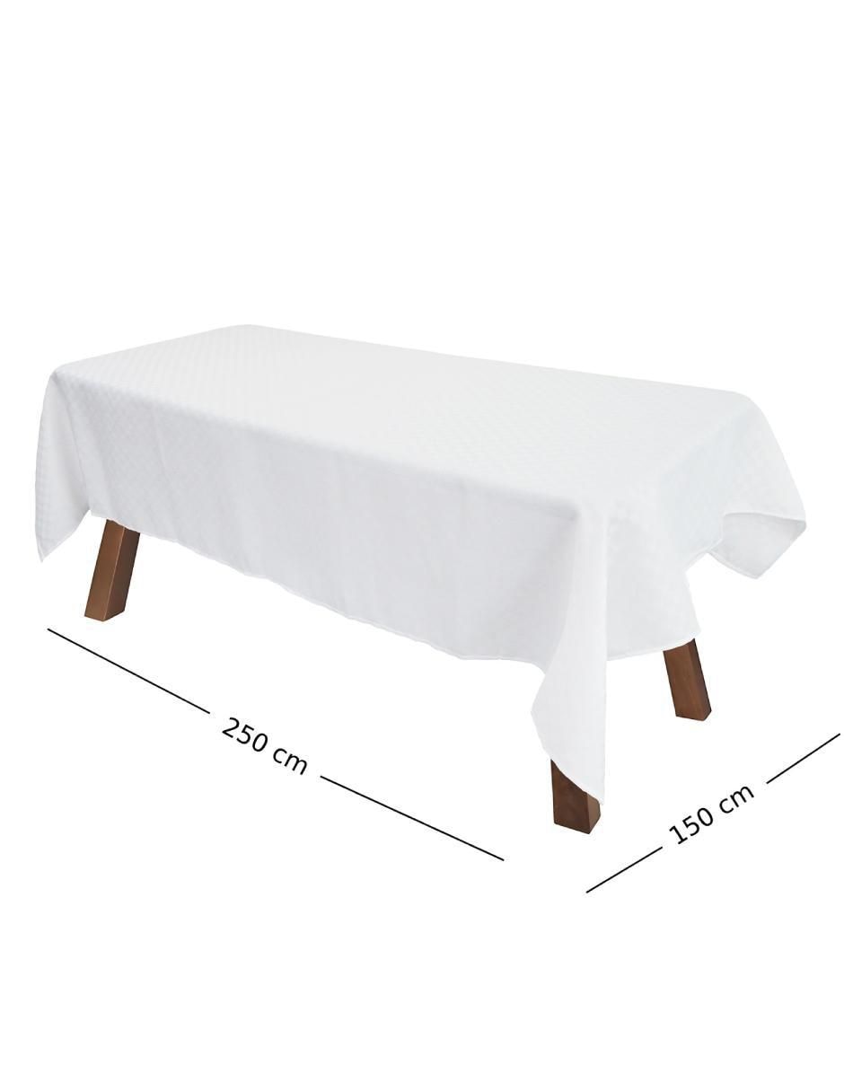 Mantel individual rectangular de poliéster 4