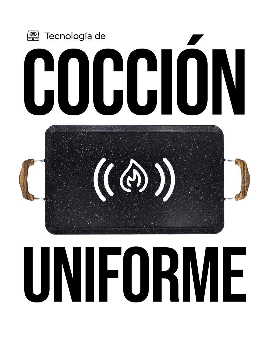 Comal Love Cook aluminio anodizado 4