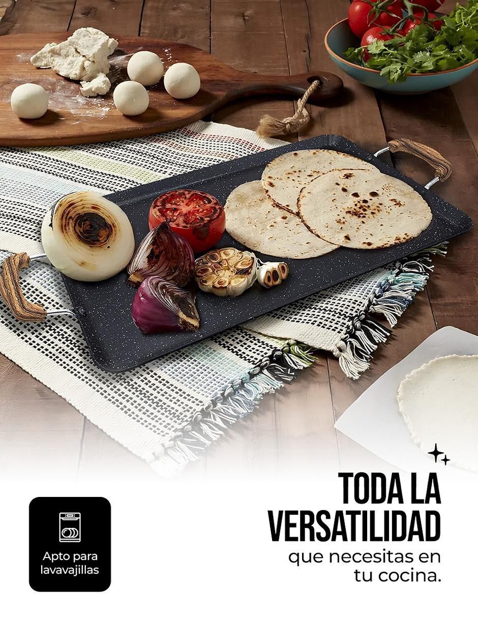 Comal Love Cook aluminio anodizado 5