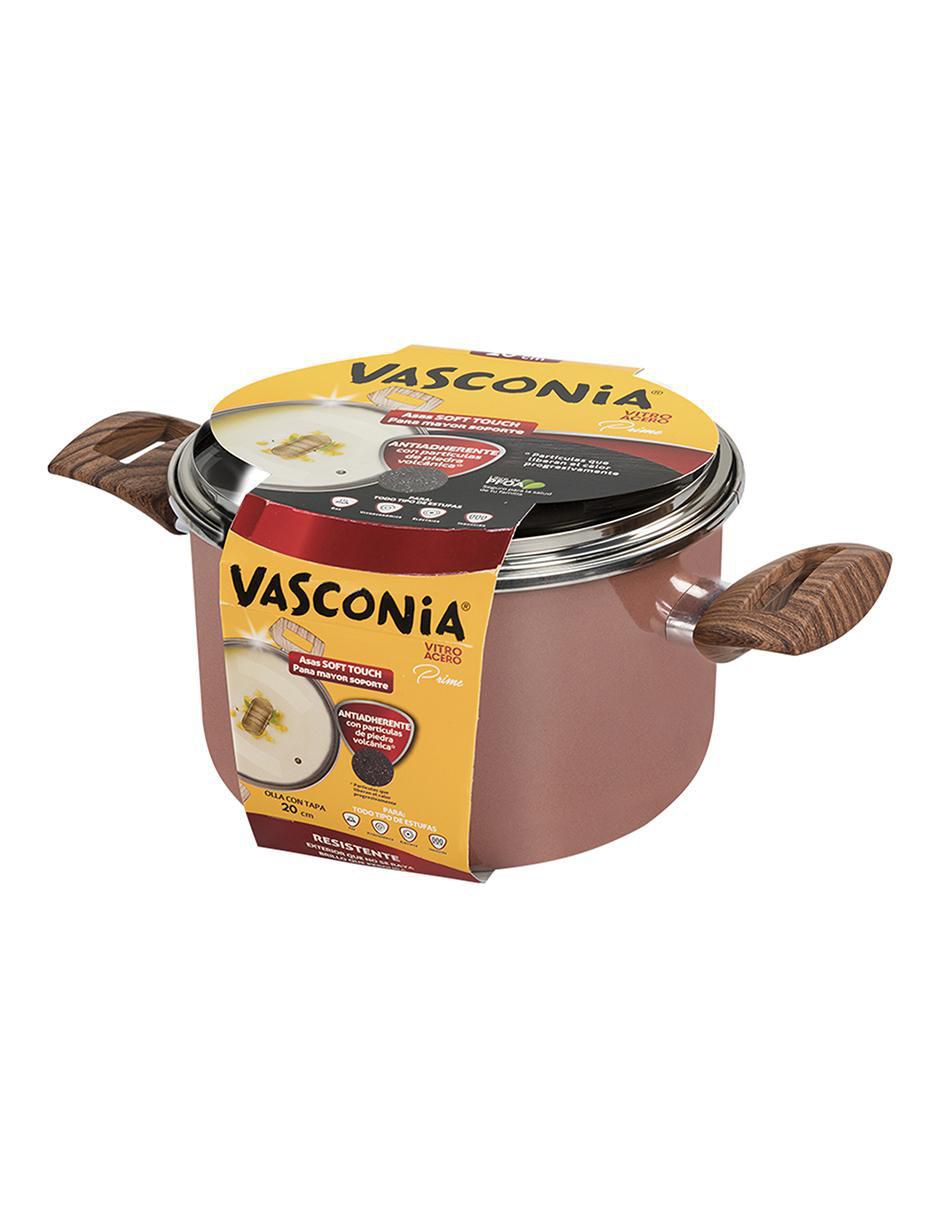 Batería de cocina Prime de acero vitrificado antiadherente convencional 10 piezas 3