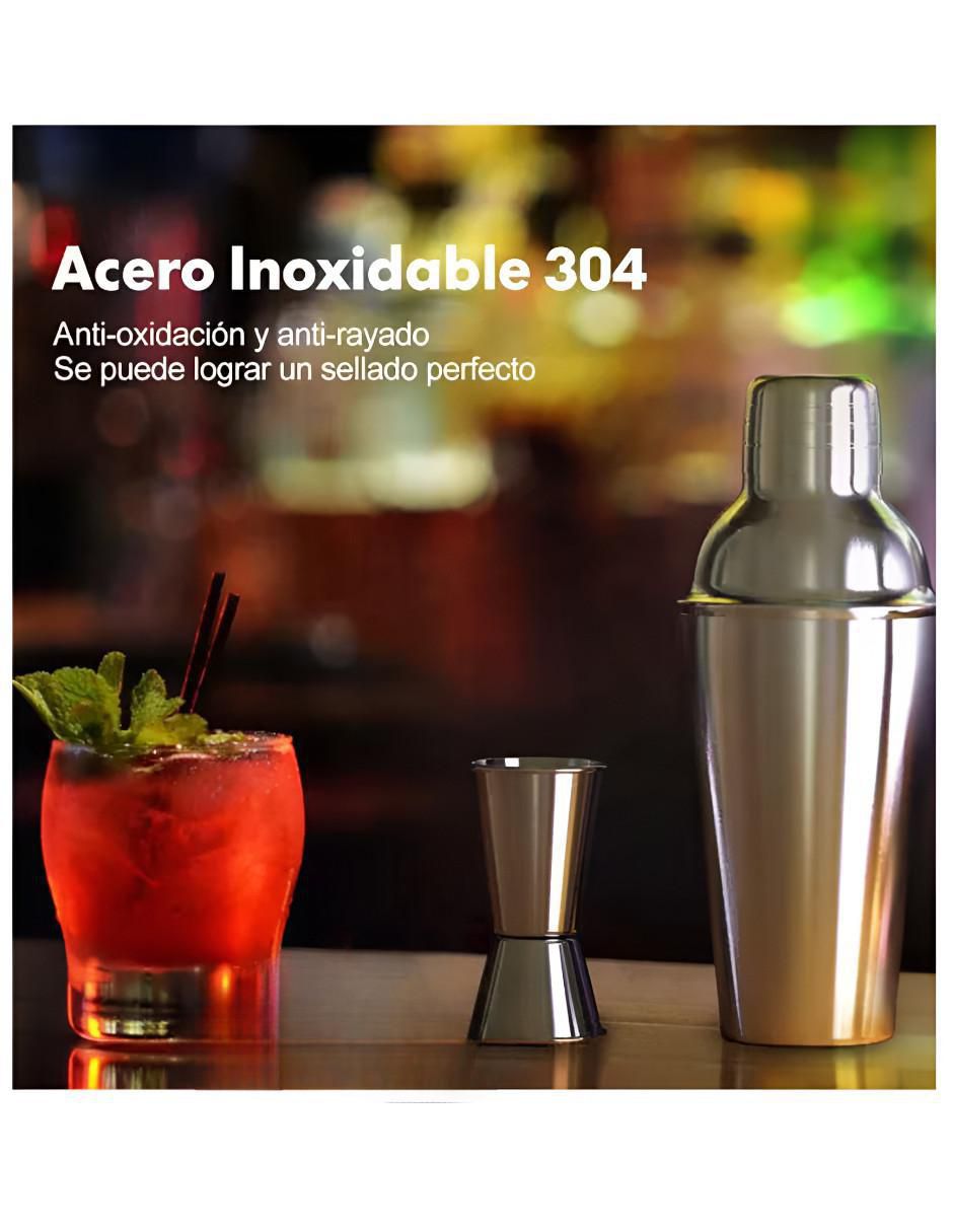 Set bar de acero inoxidable 4