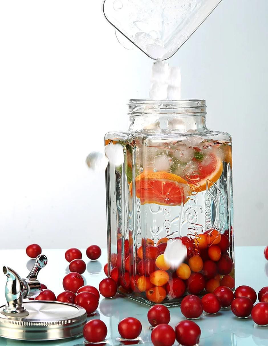 Dispensador de agua de vidrio 2
