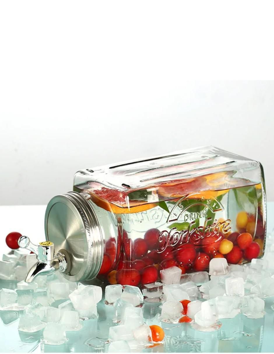 Dispensador de agua de vidrio 4