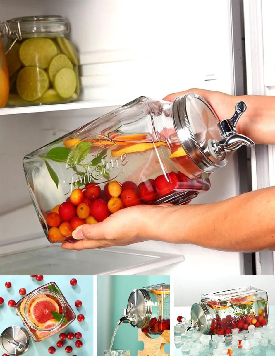Dispensador de agua de vidrio 5