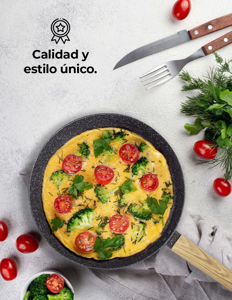 Set de sartenes Love Cook de mármol 3 piezas 3