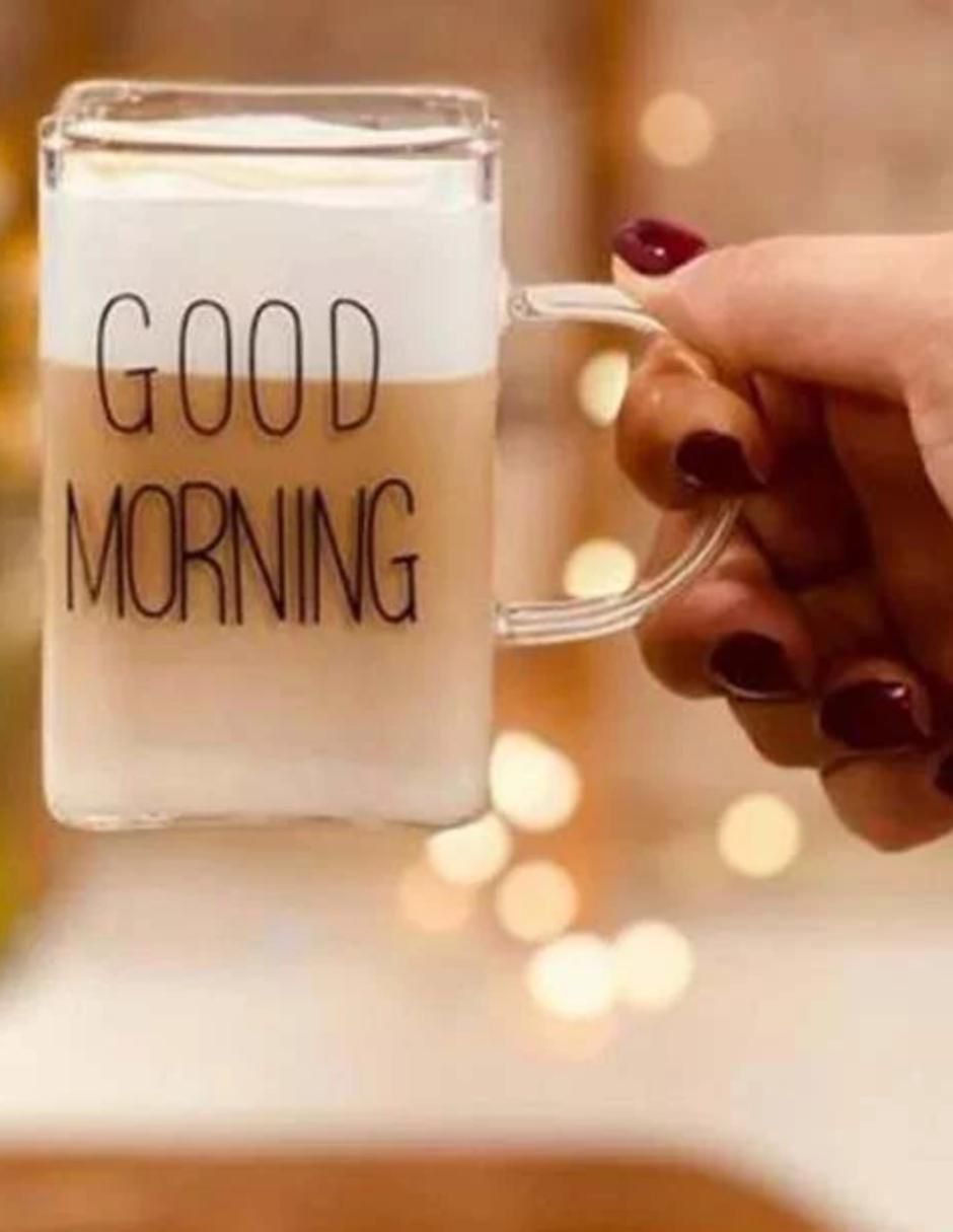 Set tazas americana Good Morning 4 piezas 2