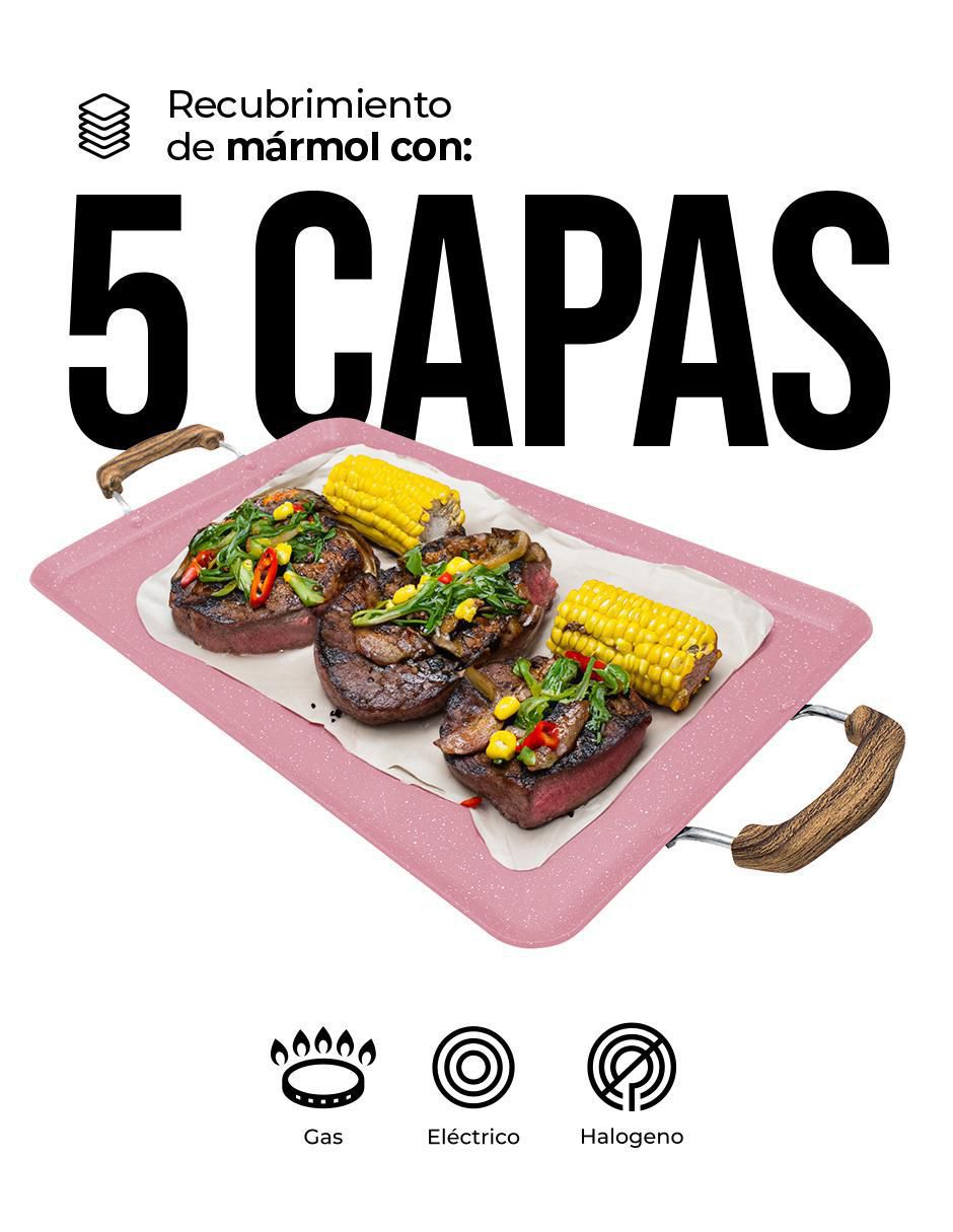 Comal Love Cook aluminio anodizado 2