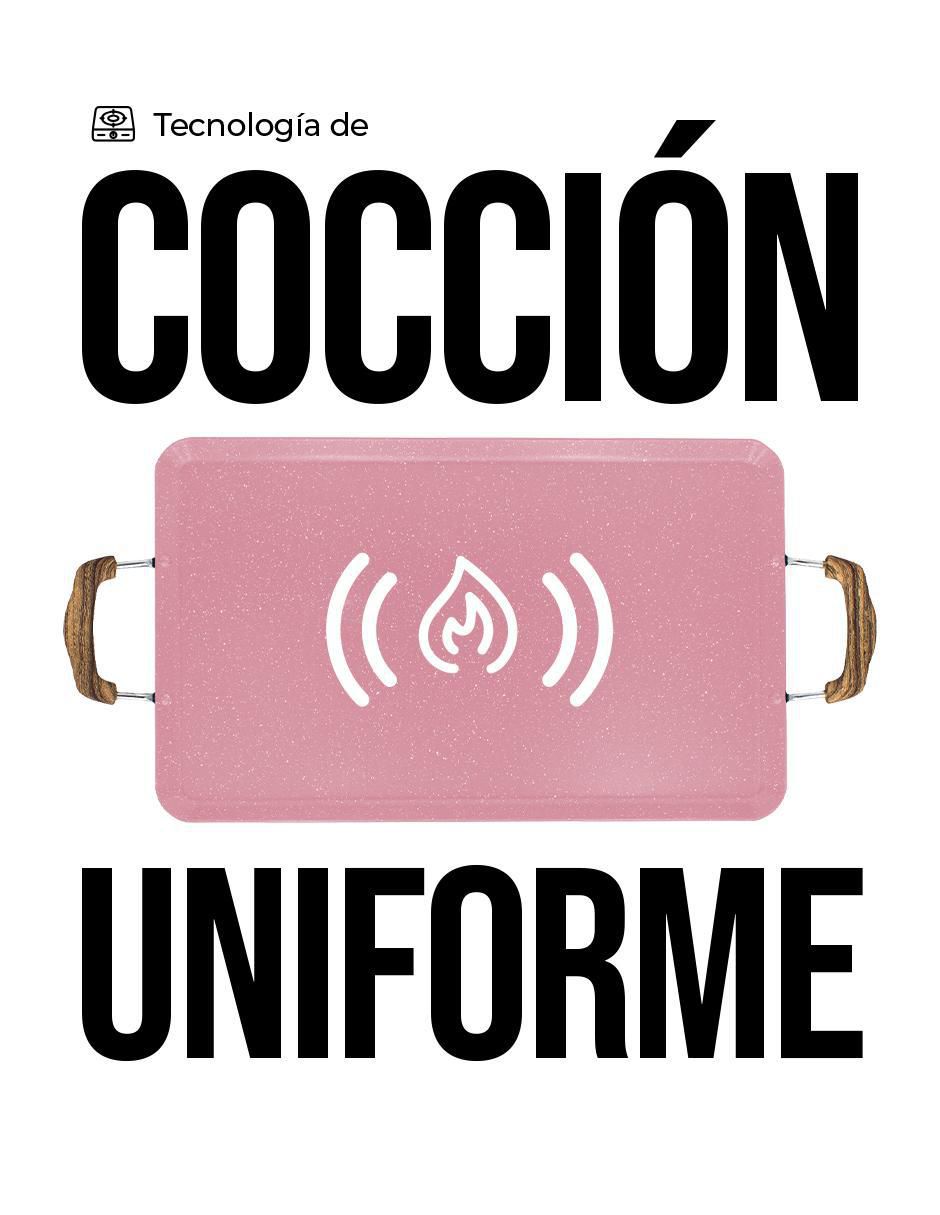 Comal Love Cook aluminio anodizado 4