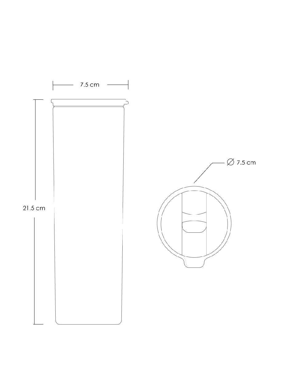 Termo doble pared de acero inoxidable con tapa push pull 3