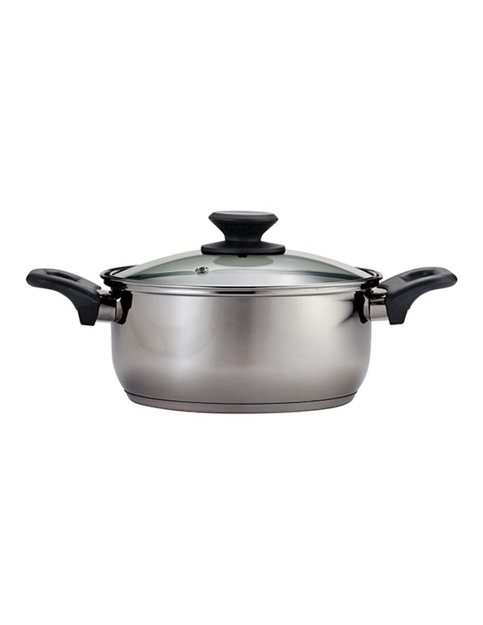 Batería de cocina Primaware de acero inoxidable antiadherente convencional 10 piezas 3