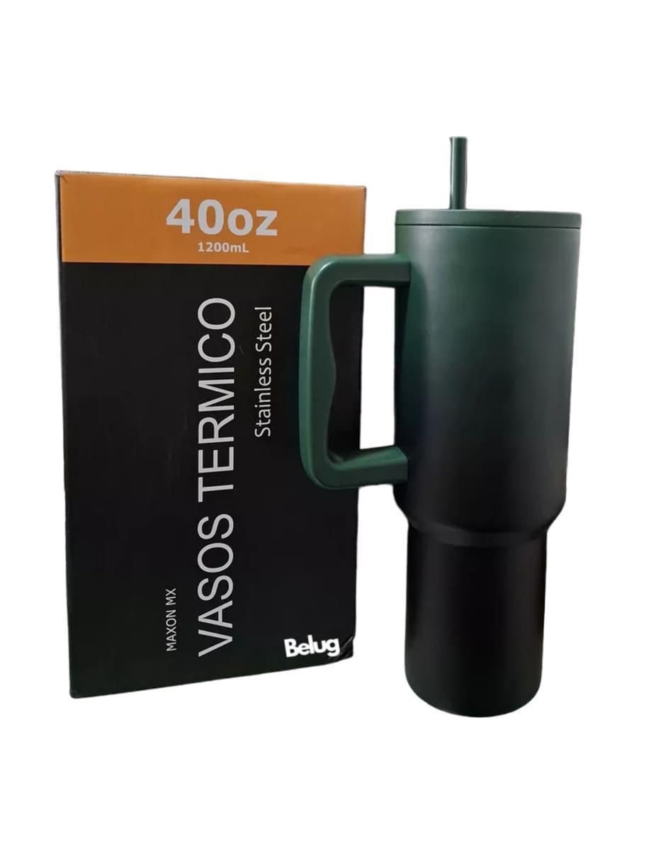 Termo de acero inoxidable con tapa rosca 3