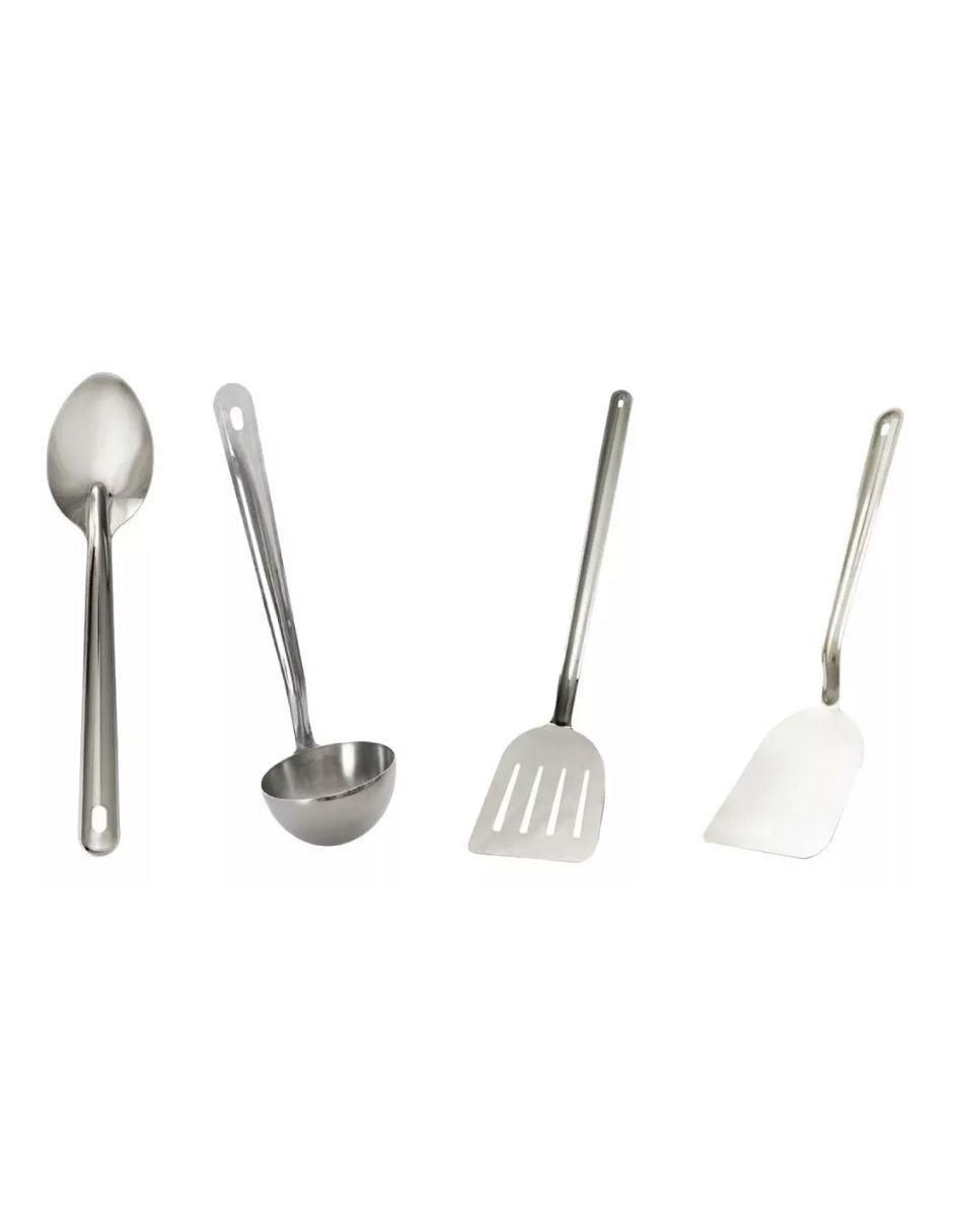Set espátulas acero inoxidable