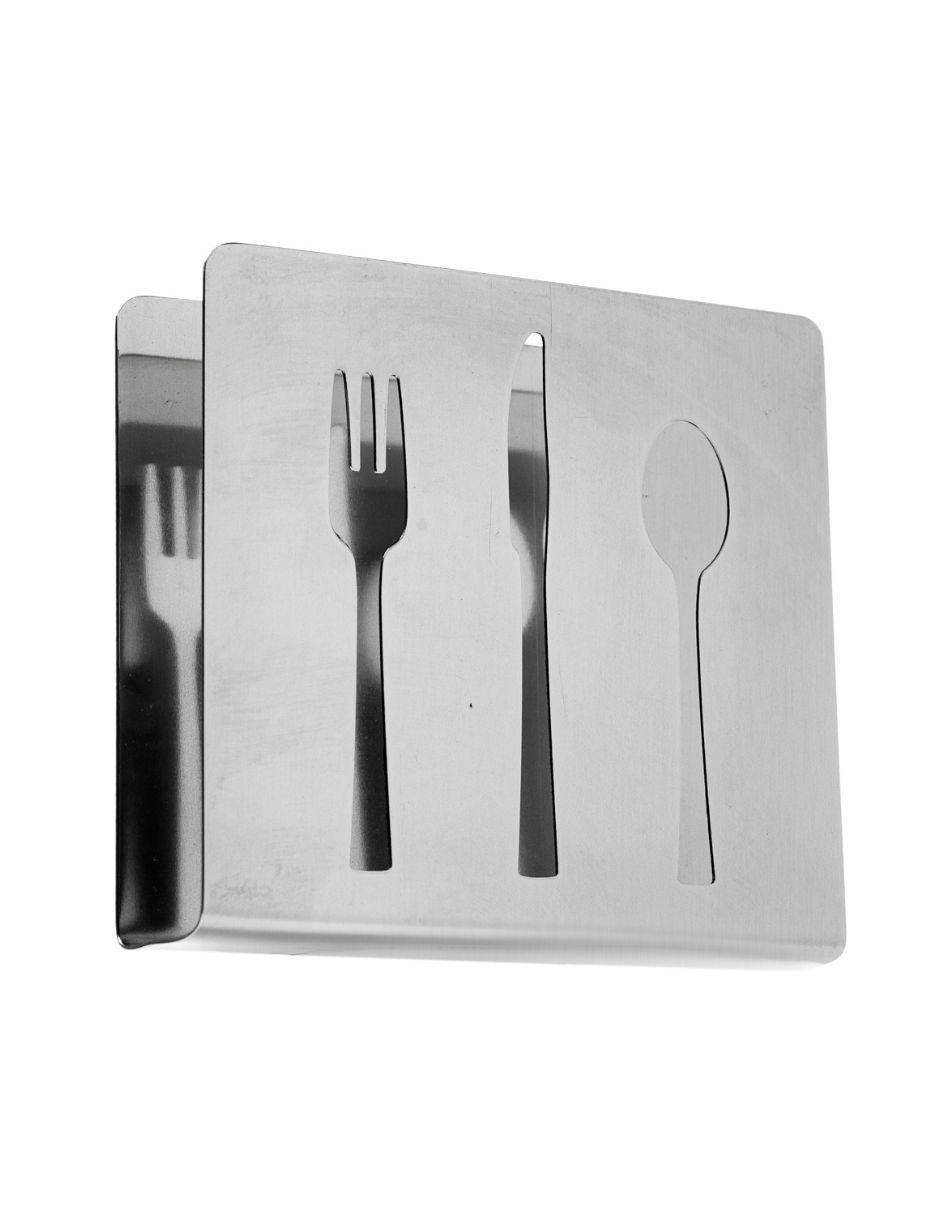 Servilletero de acero inoxidable 6