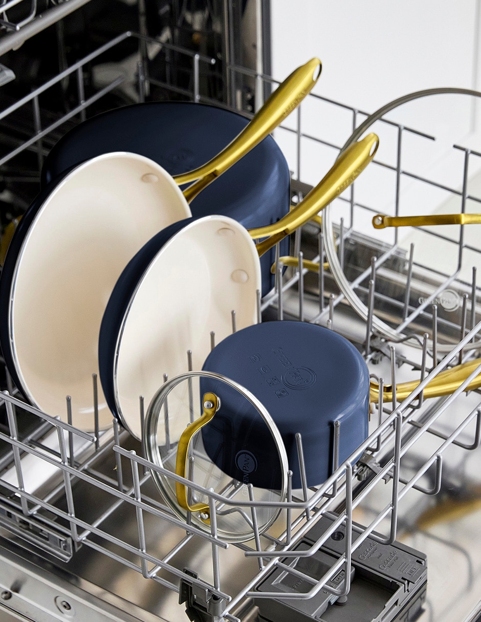 Batería de cocina 252015 de aluminio anodizado antiadherente cerámica 12 piezas 9