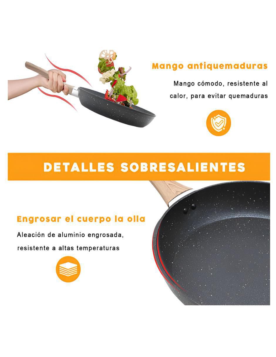 Sartén de aluminio 4