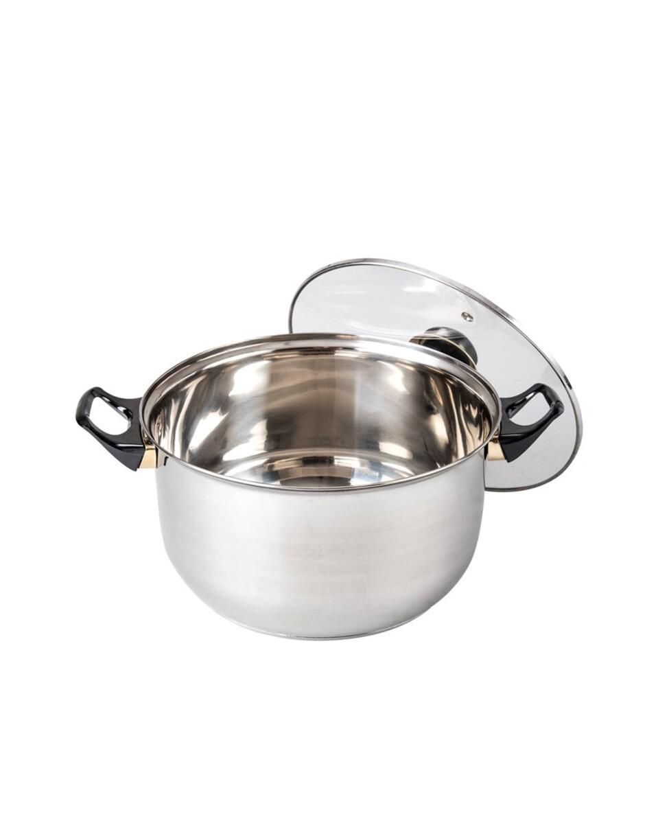 Batería de cocina Viena de acero inoxidable antiadherente convencional 14 piezas 2
