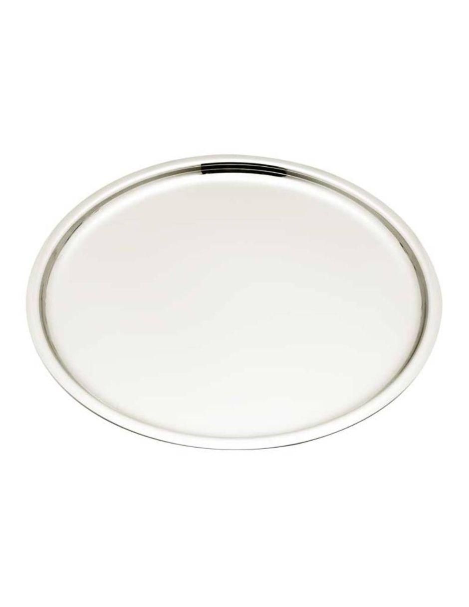 Charola para pizza de acero inoxidable