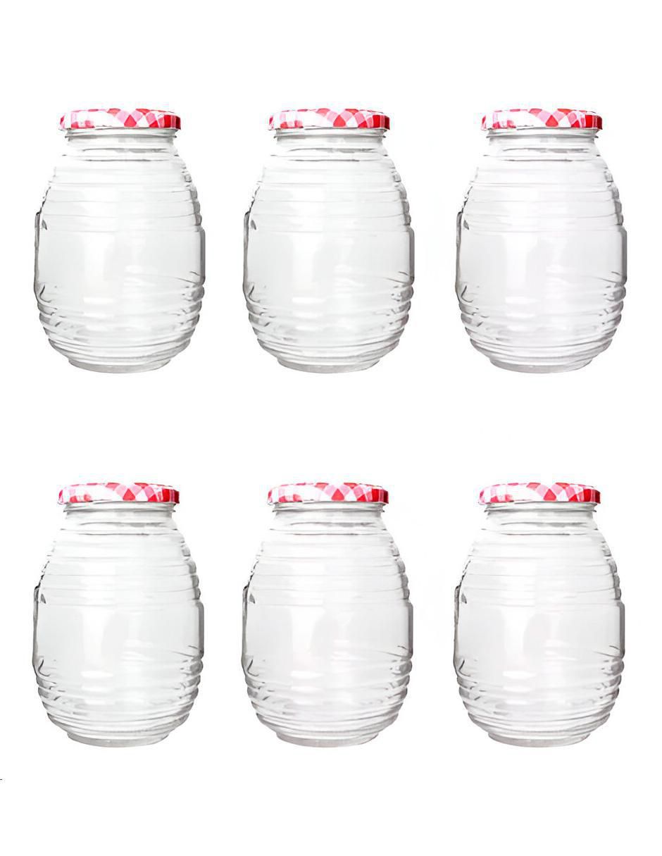 Set frasco especiero de vidrio 1