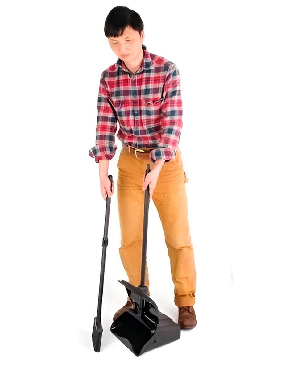 Recogedor c/cepillo de plástico 3