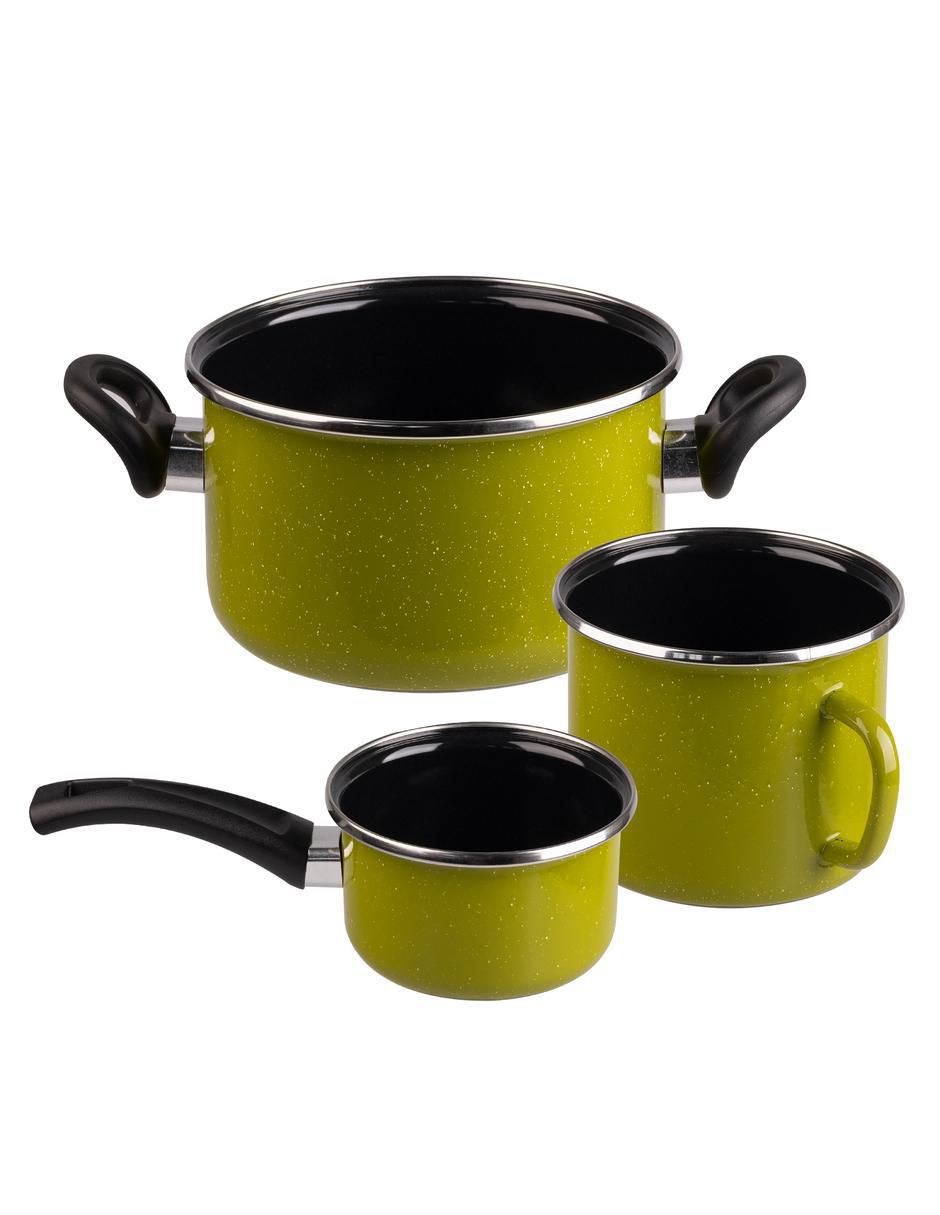 Batería de cocina Adana de acero 7 piezas 2