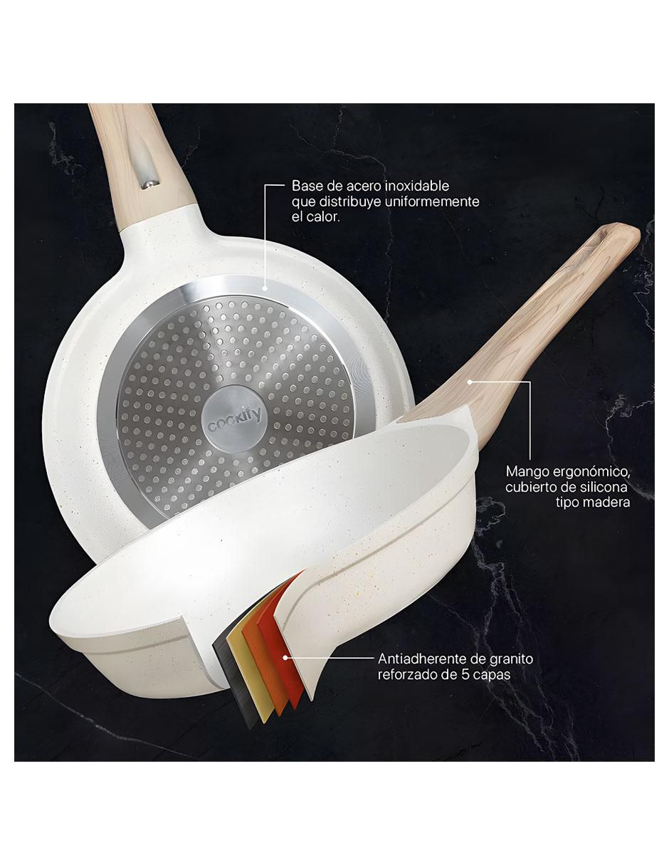 Sartén de aluminio fundido 4